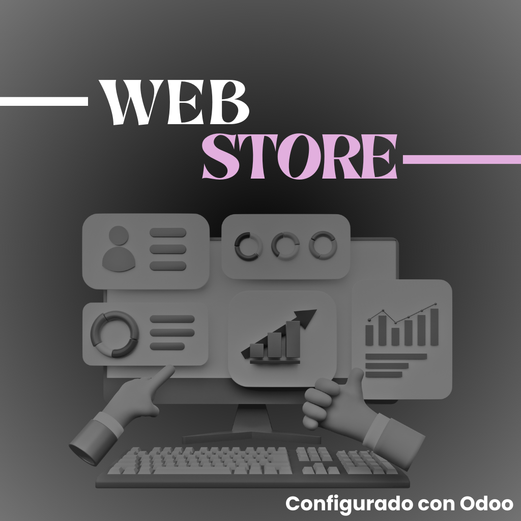 Paquete WEB STORE configurado en Odoo