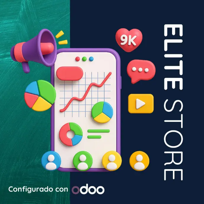 Paquete ELITE STORE configurado en Odoo