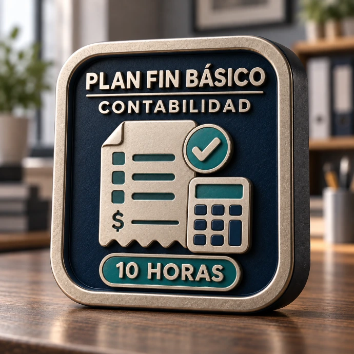 Plan Fin Básico - Paquete de 10 horas de soporte de un contador con experiencia en Odoo