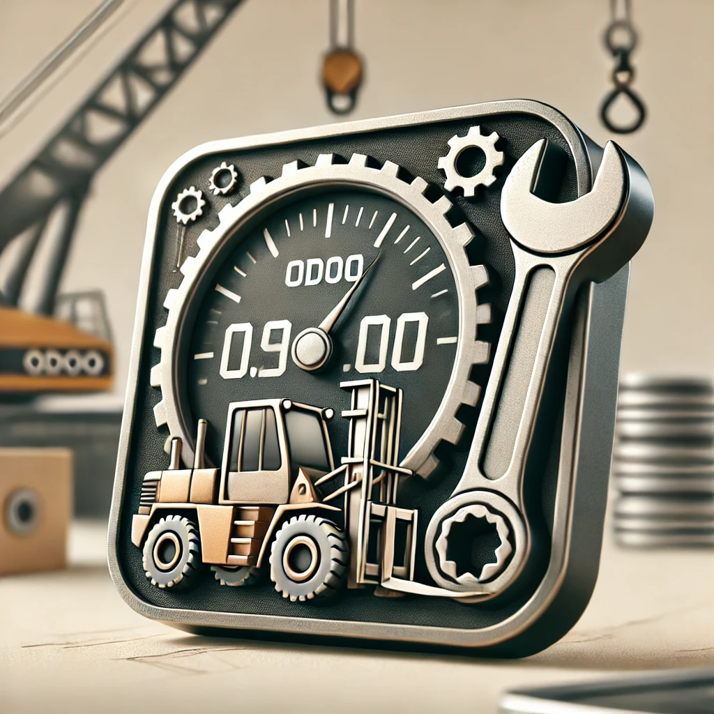 Mantenimiento por horómetro - maquinaria pesada, complemento por Odoo