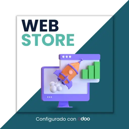 Paquete WEB STORE configurado en Odoo