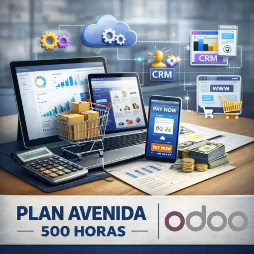 [ODOOHPACK0500] Plan Avenida - Paquete de 500 horas de consultoría funcional o técnica de Odoo