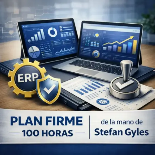 [STRATEGY100] Plan Firme - Paquete de 100 horas de consultoría nivel Senior Experto ERP de la mano de Stefan Gyles
