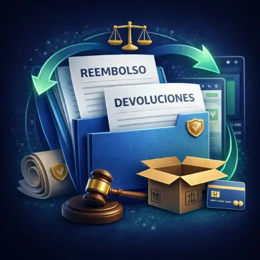 [JURIPOLDEVOREMBO] Servicio jurídico - Políticas devoluciones y reembolsos por su sitio web, comercio electrónico o ERP