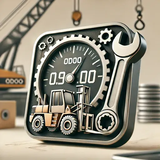 Mantenimiento por horómetro - maquinaria pesada, complemento por Odoo